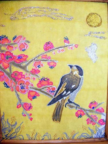 Батик (роспись на шелке).