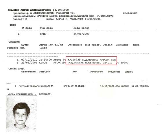 История с криминальным душком Тольяттинского ВОГ