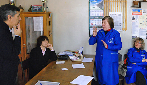 Лидер глухих заводчан – Ольга Гаврилина задаёт вопросы