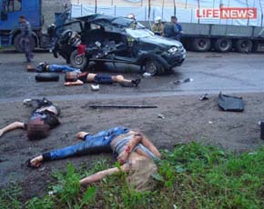 8 подростков разбились на скорости 120 км/ч