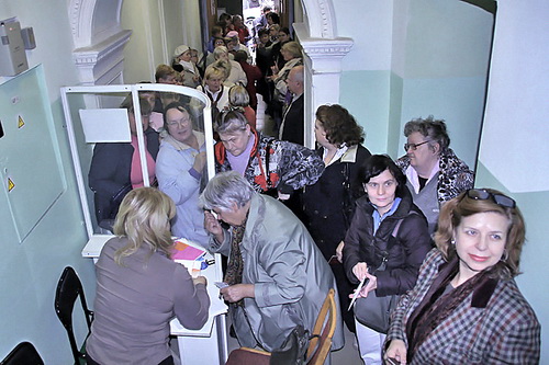 ГореВОГу - нет! Члены МГО ВОГ в унизительной очереди за билетами